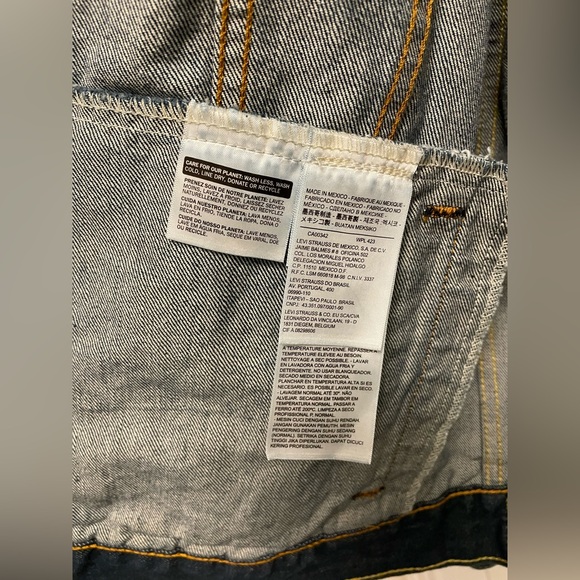 Levi's Indigo Denim Jacket - Picture 11 of 14